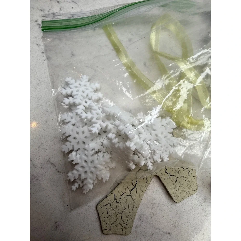 Lot of Christmas Ornaments Cross Snowflake Star Tree‎ Charms Holiday Decor